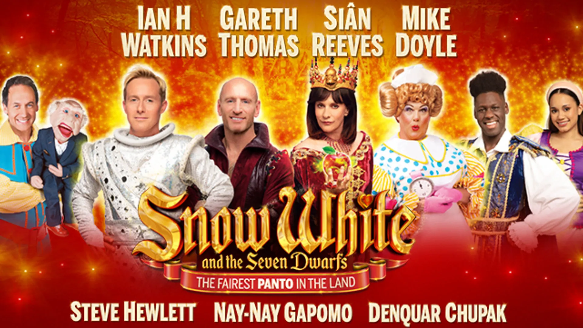 REVIEW Snow White and the Seven Dwarfs, New Theatre by Barbara Hughes ...